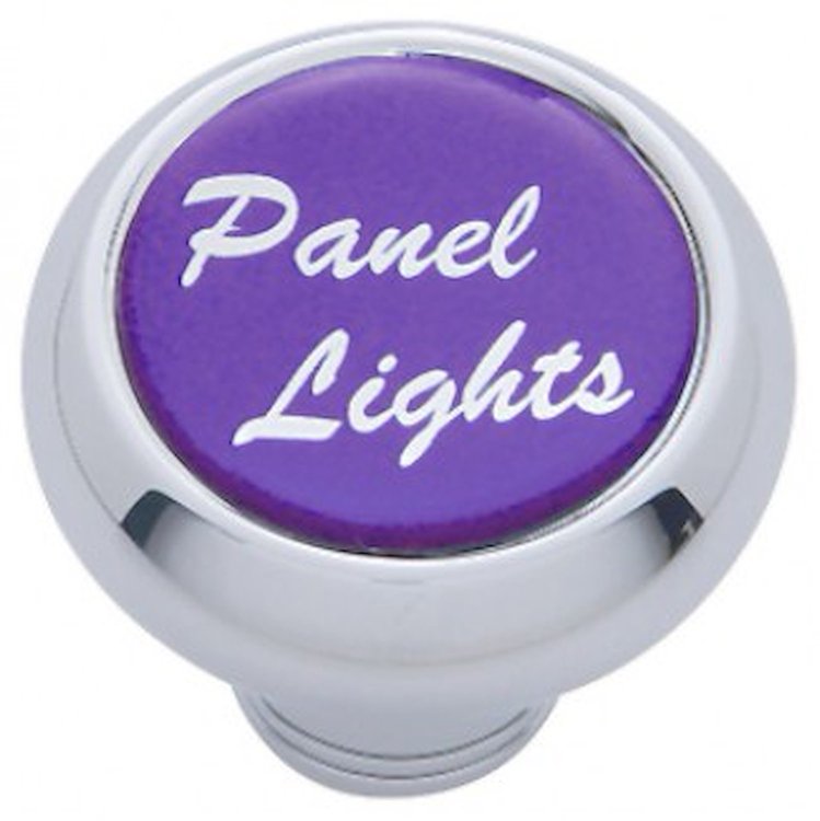 CHROME DELUXE DASH KNOB W