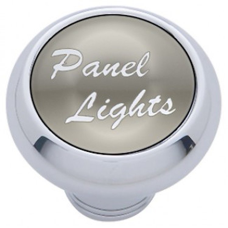CHROME DELUXE DASH KNOB W