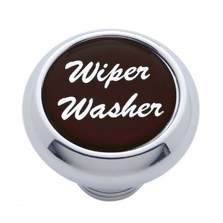 CHROME DELUXE DASH KNOB W