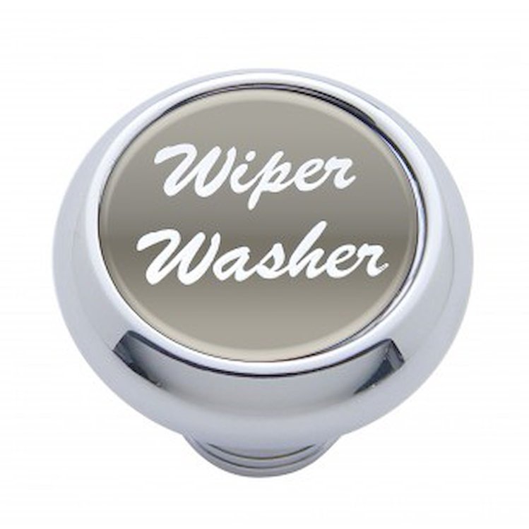 CHROME DELUXE DASH KNOB W