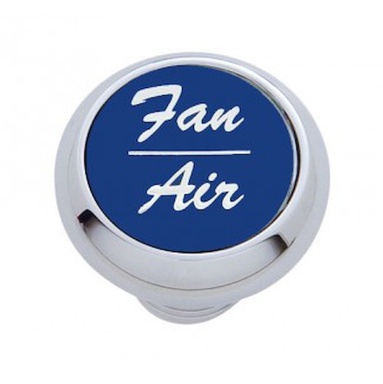 CHROME DELUXE DASH KNOB W