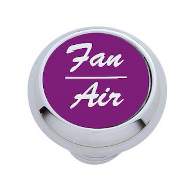 CHROME DELUXE DASH KNOB W