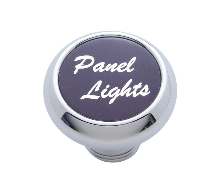 CHROME DELUXE DASH KNOB W
