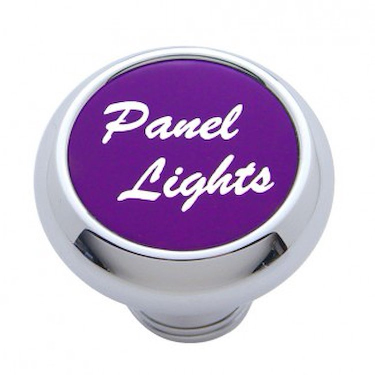 CHROME DELUXE DASH KNOB W