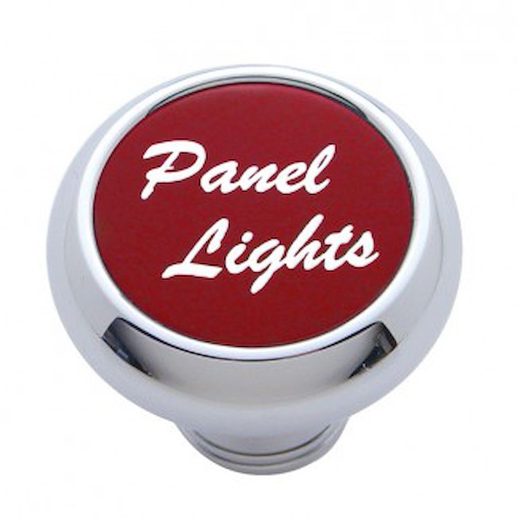 CHROME DELUXE DASH KNOB W