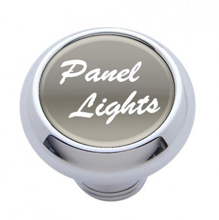 CHROME DELUXE DASH KNOB W