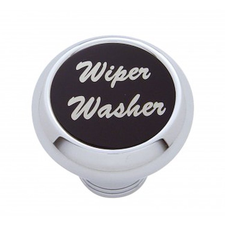 CHROME DELUXE DASH KNOB W