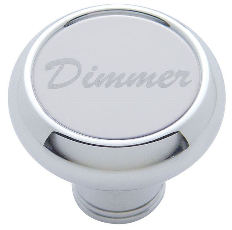 CHROME DELUXE DASH KNOB W