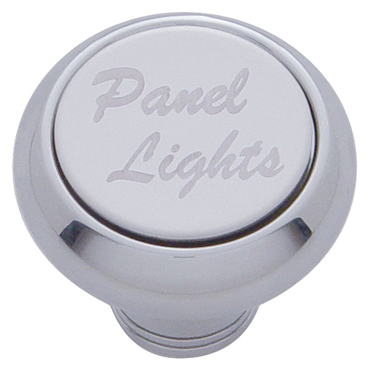 CHROME DELUXE DASH KNOB W