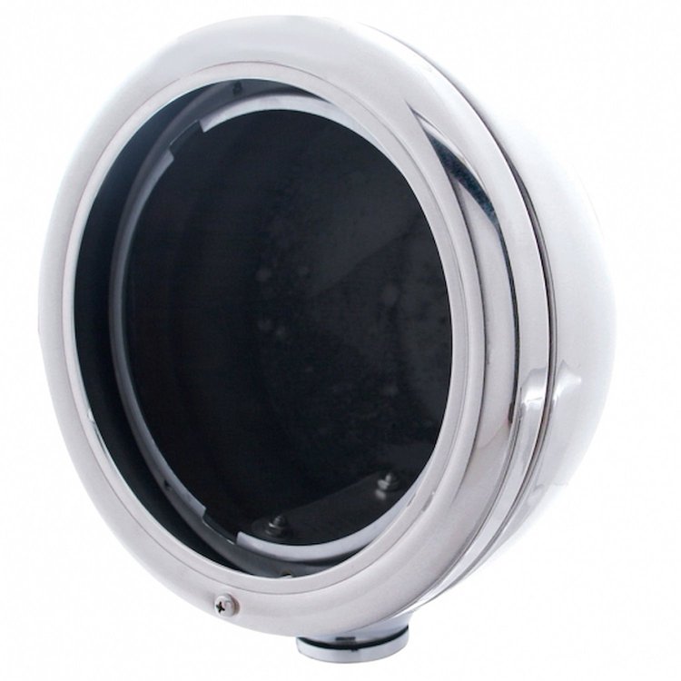 30368 Stainless Steel in.Classic in. Headlight Housing - No Turn Signal