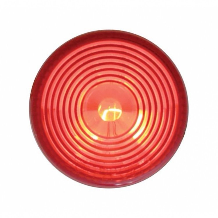 30911 2 in. Round Light (Clearance/Marker) - Red Lens