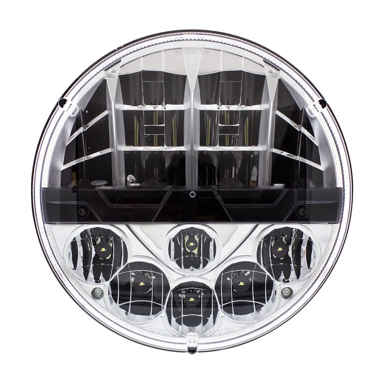 31084 ULTRALIT High Power LED 7 in. Headlight With Polycarbonate Lens & Housing