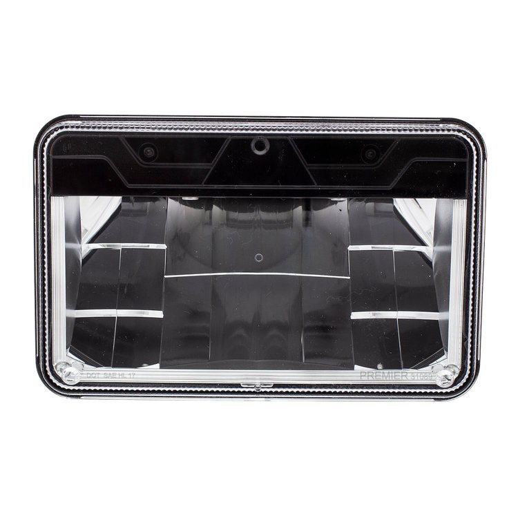 31089 ULTRALIT High Power LED 4 in. x 6 in. High Beam Headlight With Polycarbonate Lens & Housing