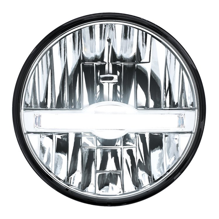 31200 ULTRALIT 7 in. High Power LED Headlight With White LED Position Light Bar