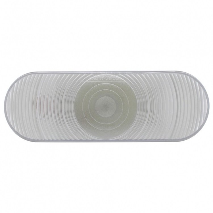 31251 6 in. Oval Back-Up Light - Clear Lens