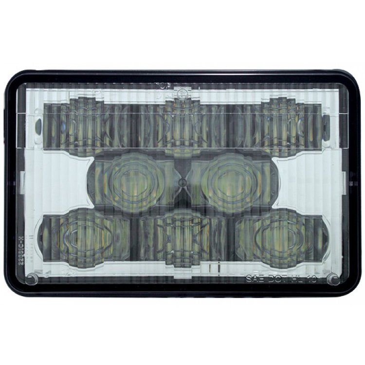 LED Rectangle Headlight 4" x 6"