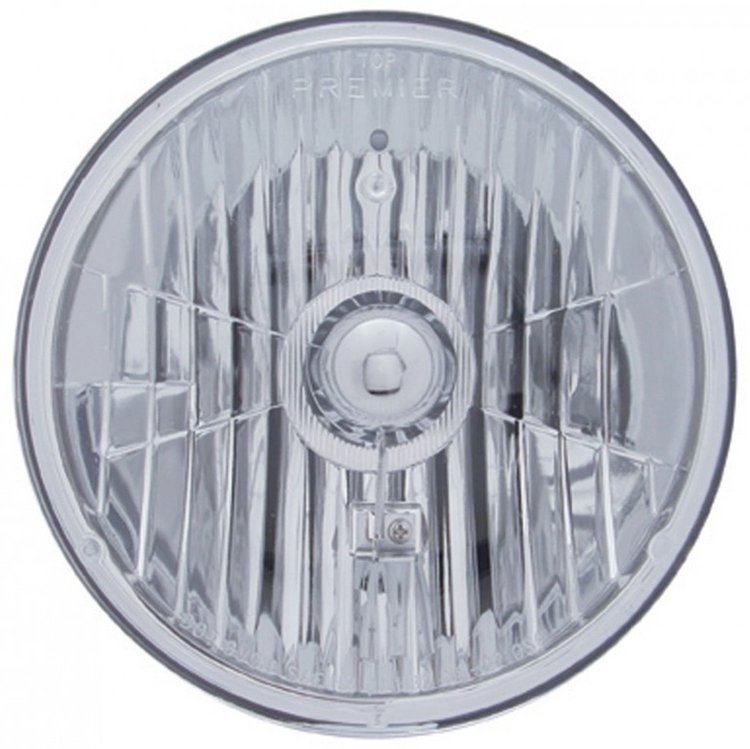 Crystal Round Headlight 7"