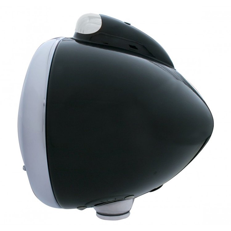 BLACK GUIDE HEADLIGHT W/
