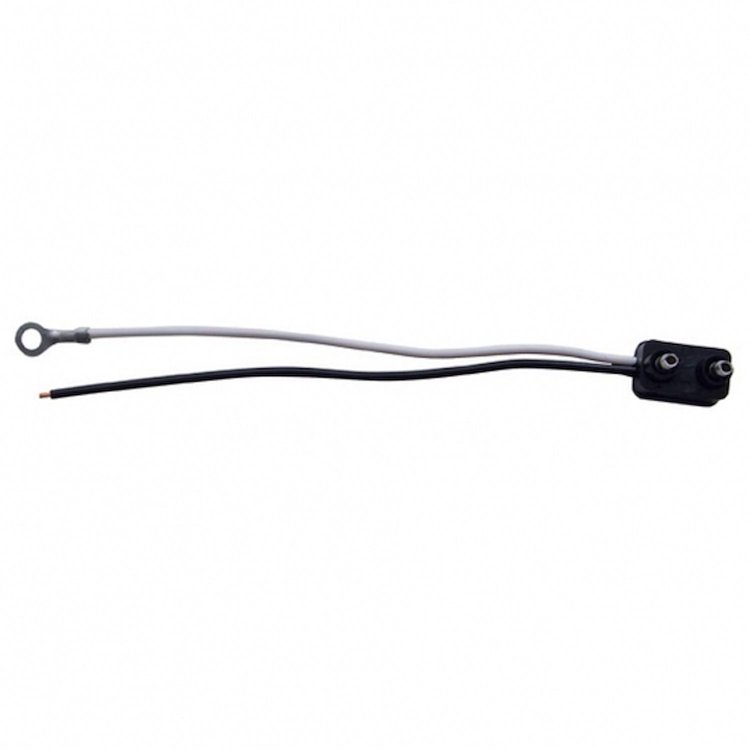 34210P 2 Wire Pigtail With 2 Prong Plug - 6 in. Lead