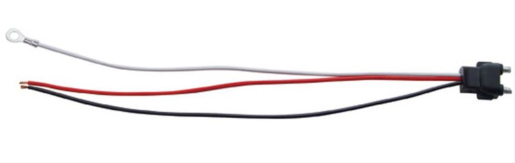 3 WIRE PLUG - WHITE GROUN