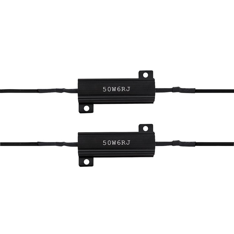 34235 Load Resistor Kit Solves LED Issue - 50 Watt/6 Ohm - Competition Series