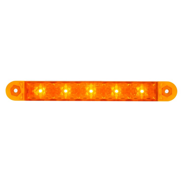 36446 5 in. 5 Amber SMD LED Light Strip With 3-Wire Connection