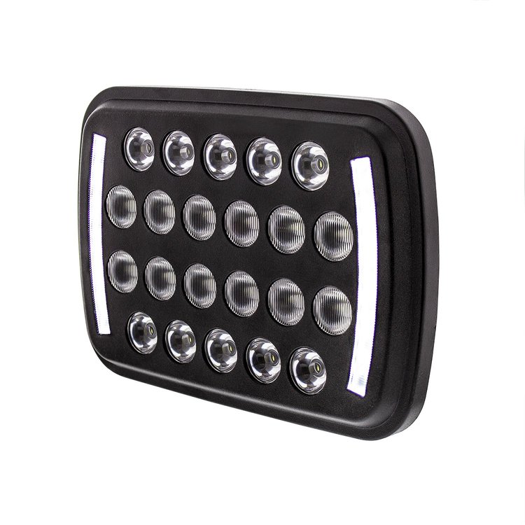 36450 ULTRALIT 22 High Power LED Rectangular Light With LED Position Light Bars