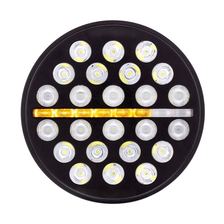 36452 ULTRALIT 24 High Power LED Circular Light With Dual Color LED Position Light Bar