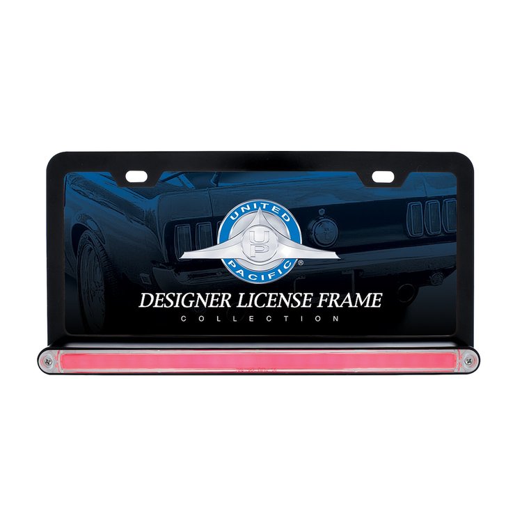 BLACK LICENSE FRAME WITH