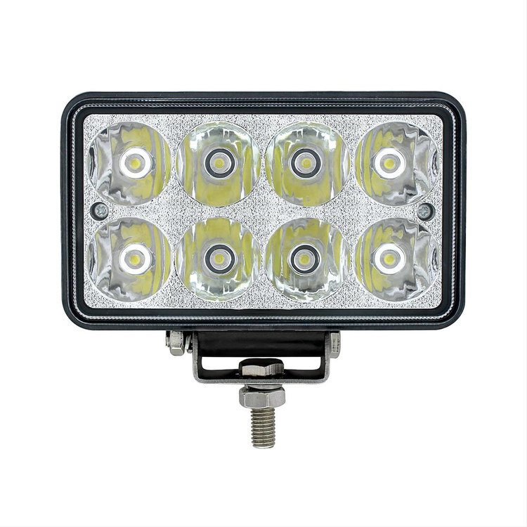 8 HIGH POWER LED RECTANGU