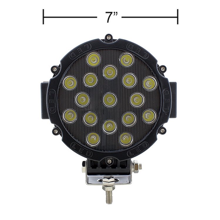 17 HIGH POWER LED 7 SPOT