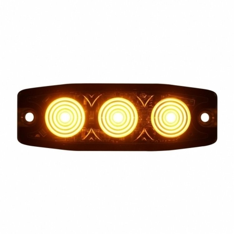 36630B 3 High Power LED Super Thin Warning Light