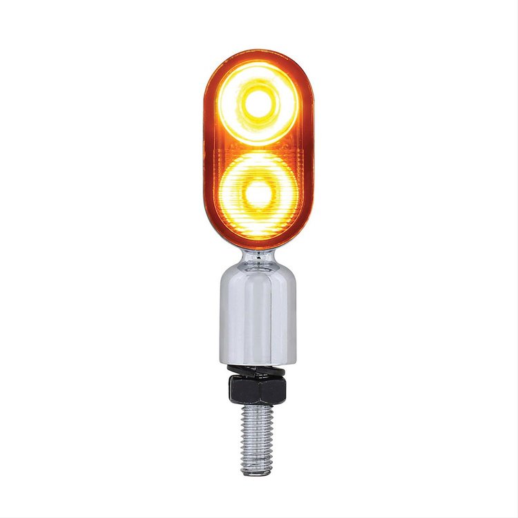 2 HIGH POWER AMBER LED HY
