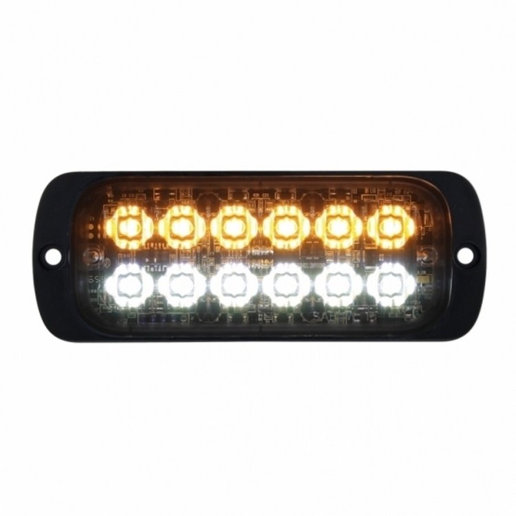 36846B Super Thin Warning Light [Amber LED & White LED]