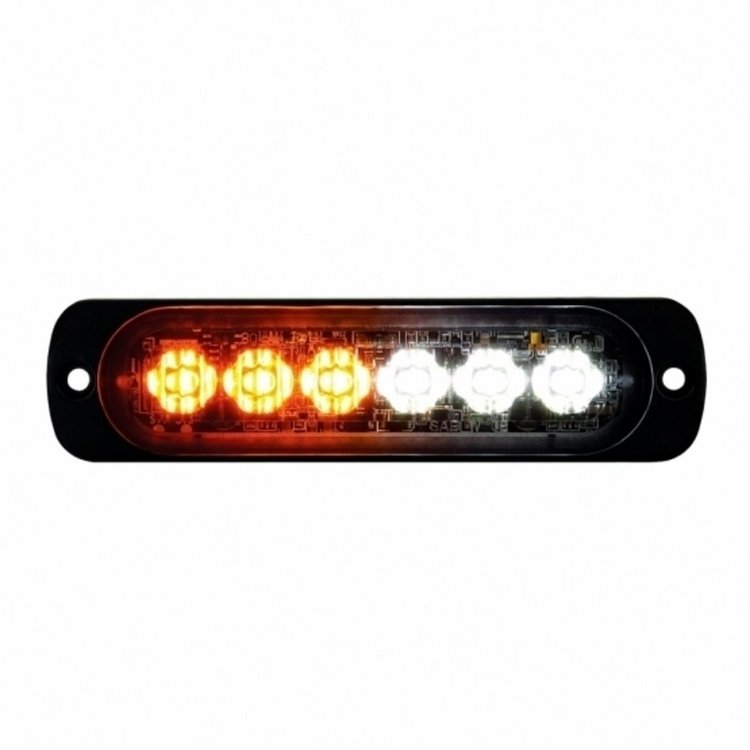36926B Super Thin Directional Warning Light [Amber & White LED]