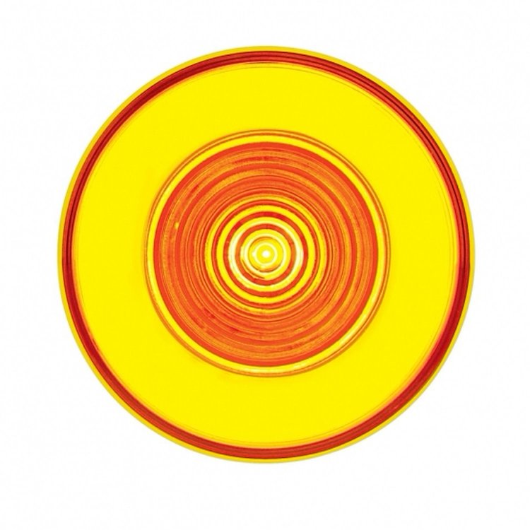 37016 9 LED 2-1/2 in. Round GloLight (Clearance/Marker) - Amber LED/Amber Lens