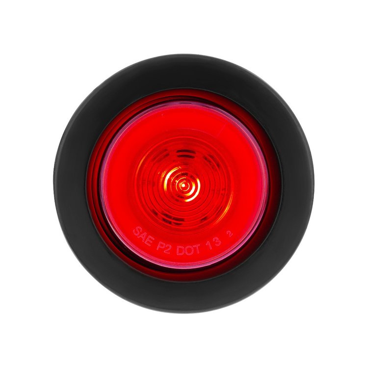 37017BRK 2.5 in. Round GloLight Kit  [Red LED/Red Lens]