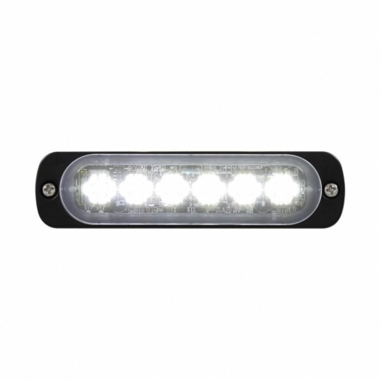 37045B Super Thin Directional Warning Light [White LED]