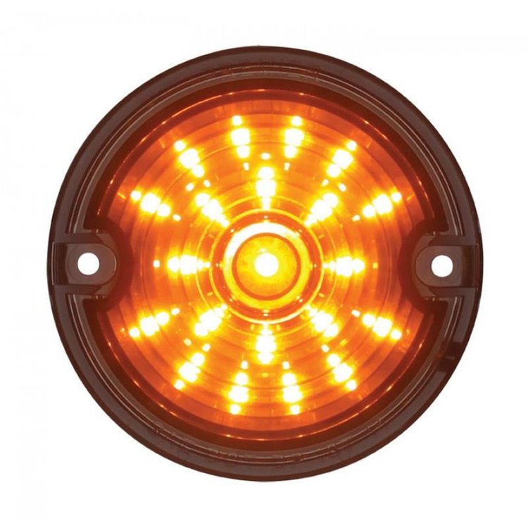 21 LED 3 1/4 ROUND HARLEY