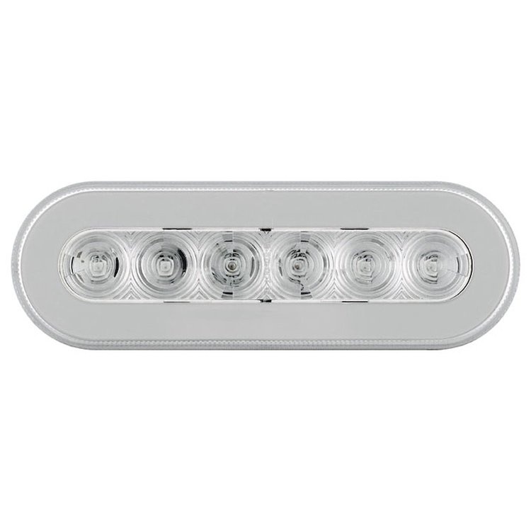 22 AMBER LED 6 OVAL GLO P