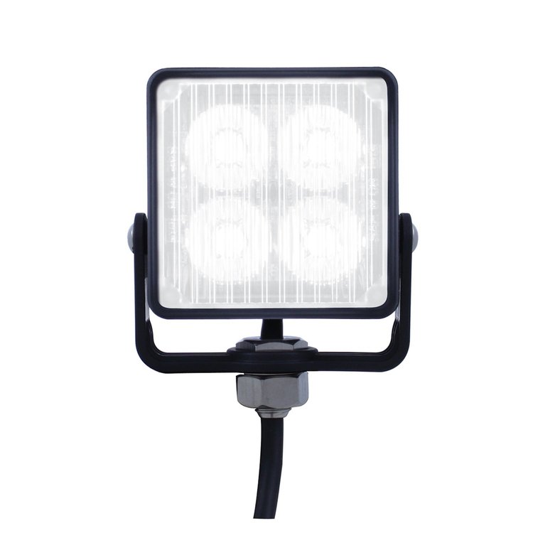 37189B Square Warning Lighthead [White LED]