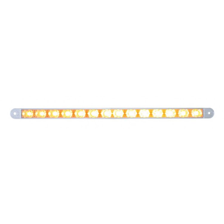 14 AMBER LED 12 FLUSH MOU