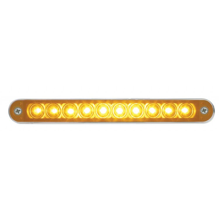 10 AMBER LED 6 1/2 LIGHT