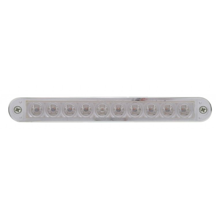 10 RED LED 6 1/2 LIGHT BA