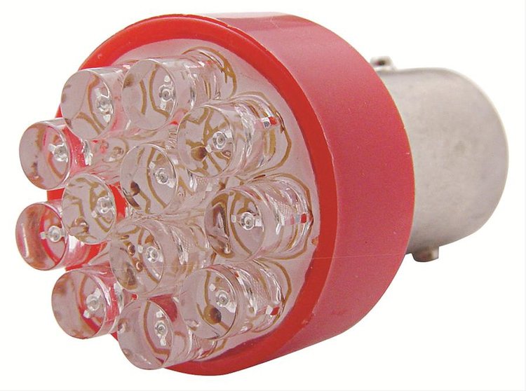 12 RED LED 3157 BULB