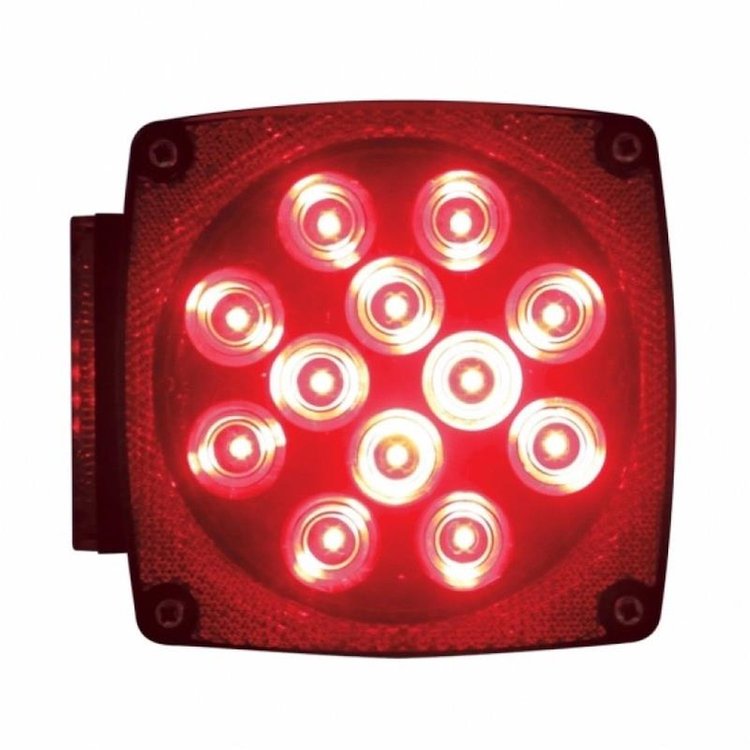 12 + 4 RED/ 4 WHITE LED S