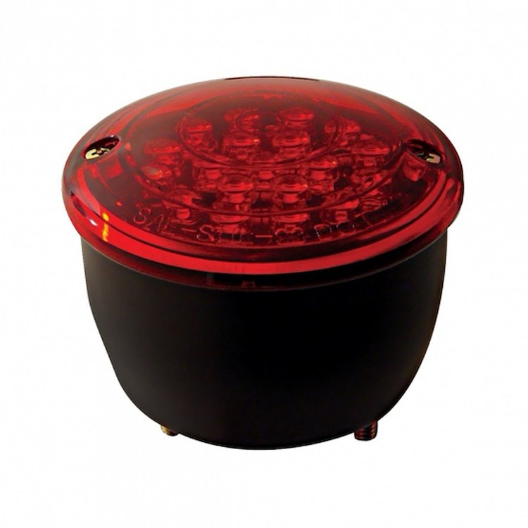 38473B 19 LED Stud Mount Light Without License Light (Stop, Turn & Tail) - Passenger