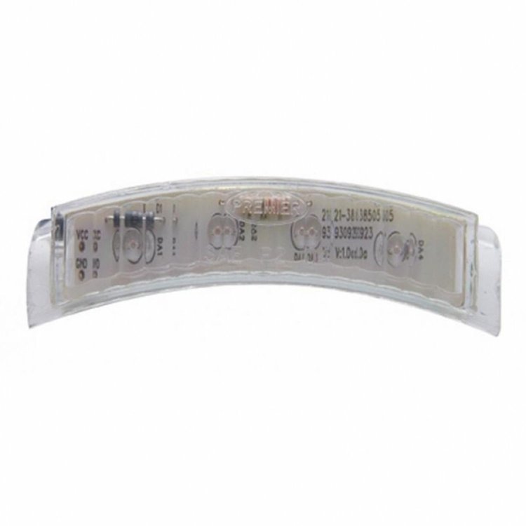 38506 4 LED Headlight Turn Signal Light - Amber LED/Clear Lens