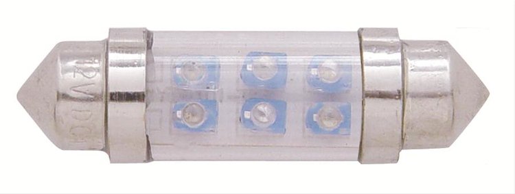 6 BLUE MICRO LED 36 MM DO