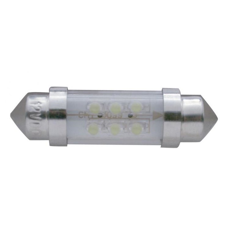 6 WHITE MICRO LED 36 MM D